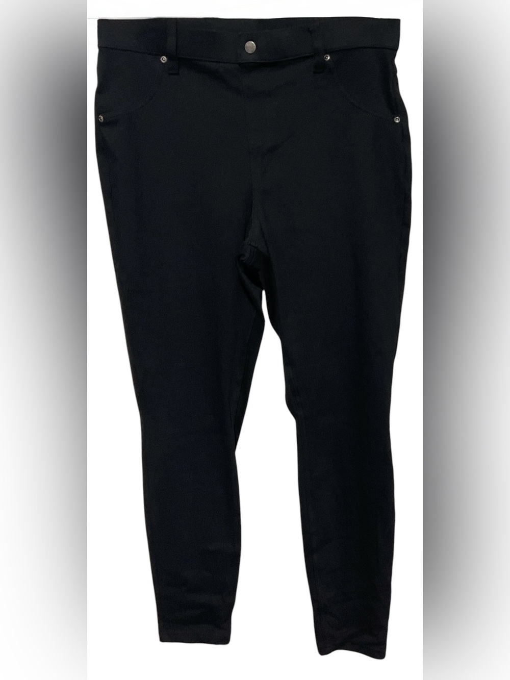 HUE Black Stretch Jeggings – Women’s Size Large